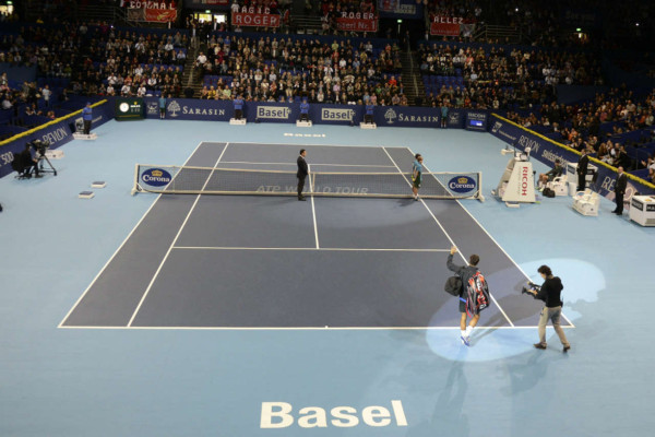 Del Potro se consagró venciendo a Federer en Basilea.