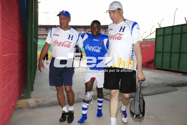 Marvin Chávez y la lesión que lo deja fuera de la Uncaf.