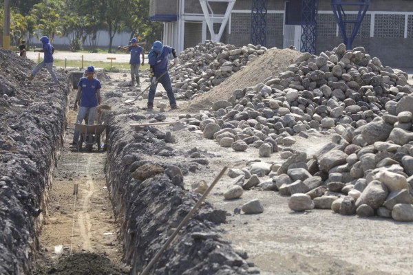 Avances en el Complejo Olímpico Metropolitano de San Pedro Sula