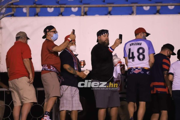 ¡Locura en el Olímpico! Así luce el coloso sampedrano en el Honduras-Estados Unidos por las Eliminatorias