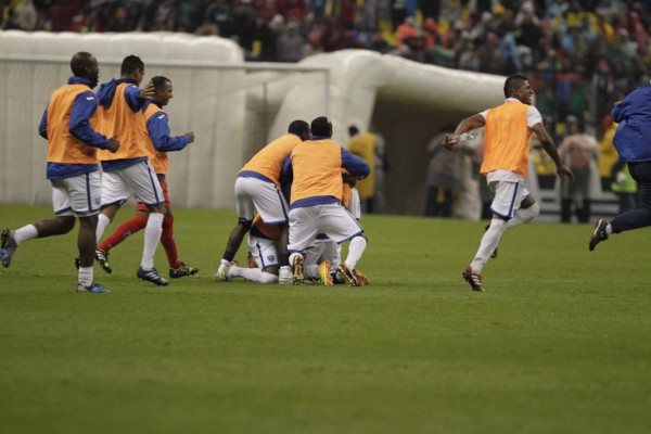 Las imágenes memorables de Honduras en el estadio Azteca