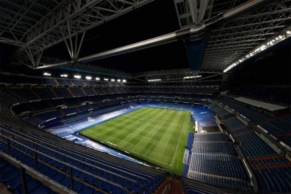 Regresó el fútbol al Santiago Bernabéu 560 días después: Las imágenes del estadio del Real Madrid