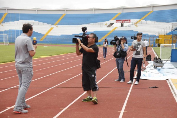 EN FOTOS: Así se vive en San Pedro Sula la previa entre Honduras y México