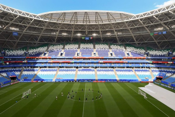 Las curiosidades que se vieron en el entreno de Brasil y México previo a la batalla