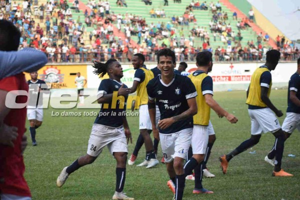 EN FOTOS: Festejo de salvación tras el triunfo de Honduras Progreso ante Juticalpa