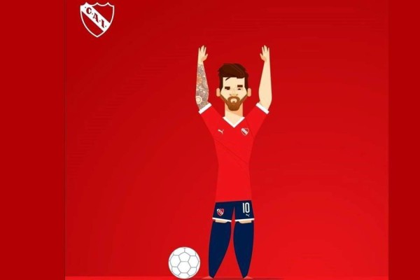 Con cuatro de Honduras: A Messi le ponen camisetas de otros clubes tras decir que no sigue en Barcelona