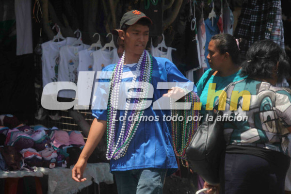 ambiente festivo en Olanchito