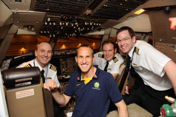 Así es el lujoso avión en el que viajará Australia desde San Pedro Sula