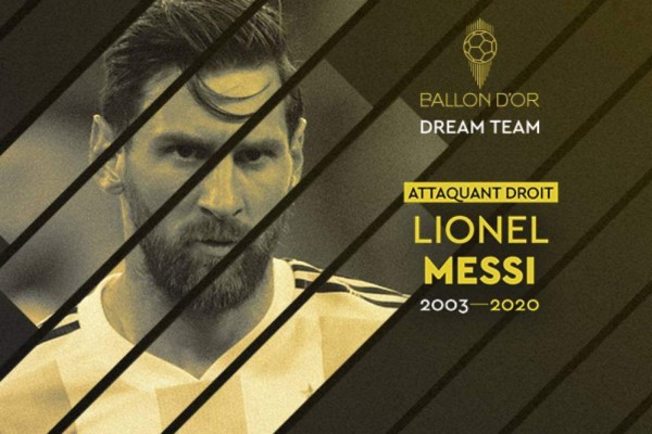 Con Cristiano Ronaldo y Messi juntos: El mejor 11 de la historia del fútbol, según France Football
