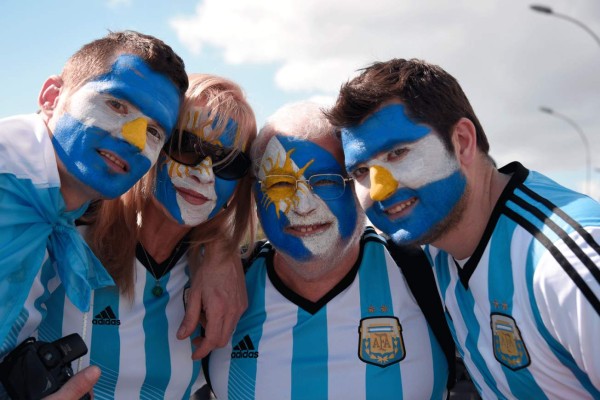 Así se palpita la final para los Argentinos en Brasil.