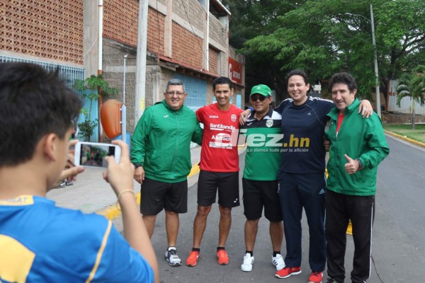 Así se la pasaron Motagua y Marathón un día antes de la ida de final