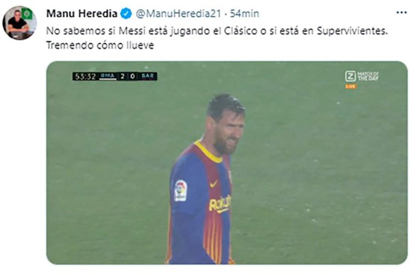 Los nuevos memes liquidan a Messi y también a Vinicius tras el Clásico Real Madrid-Barcelona&nbsp;&nbsp;