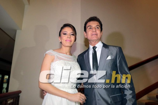 FOTOS: Salvador Nasralla se casa a sus 63 años con Iroshka Elvir