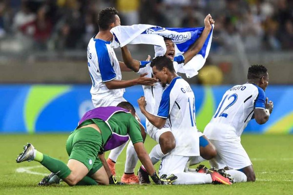 Imágenes del momento histórico para Honduras tras pasar a semifinales en Río 2016