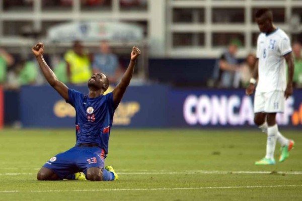 Imágenes de la derrota de Honduras ante Haití