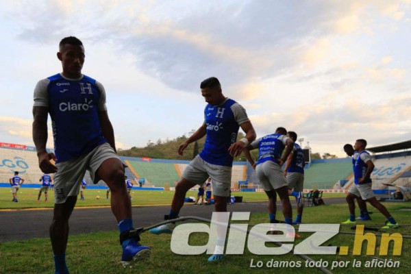 En imágenes: Así fue el último entrenamiento de Honduras previo al juego con Puerto Rico