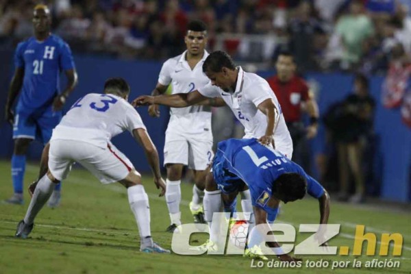 Honduras cayó 2-1 ante Estados Unidos en el Toyota Stadium