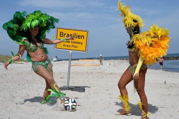 Buen ambiente se vive en brasil previo al comienzo del mundial