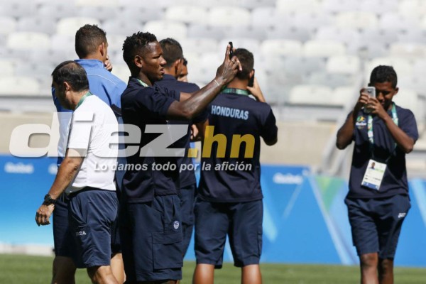 FOTOS: El entrenamiento de Honduras antes de enfrentar a Corea