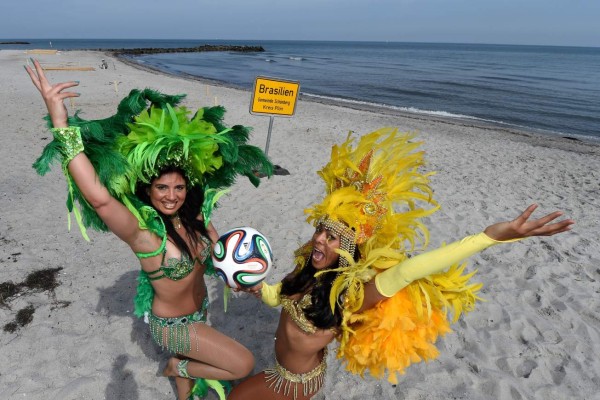 Buen ambiente se vive en brasil previo al comienzo del mundial