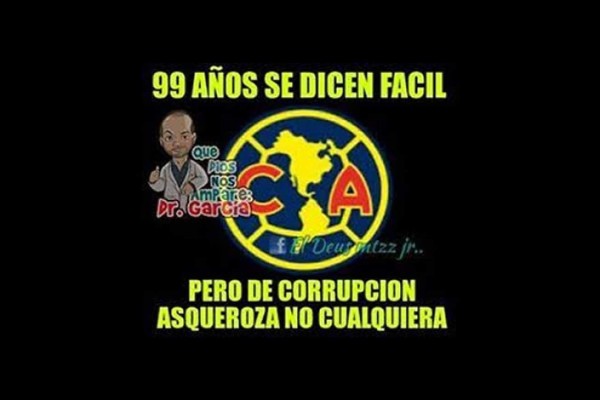 MEMES: Así se burlan del 99 aniversario del América de México