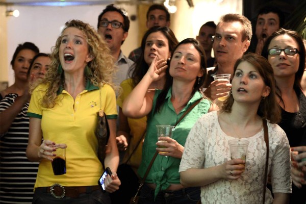 La belleza femenina se hizo presente el inicio del Mundial Brasil 2014.