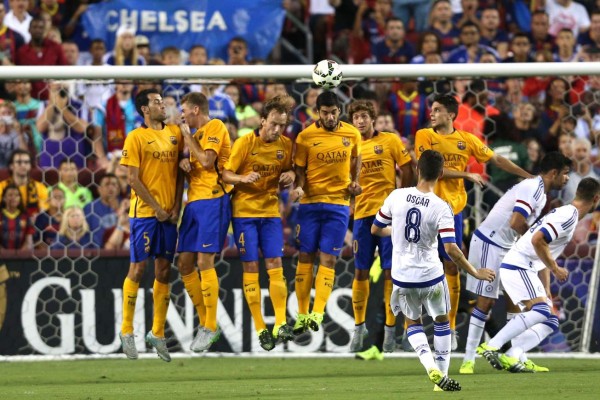 Las imágenes del Barcelona-Chelsea en Washington