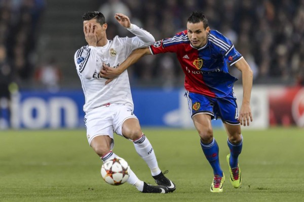 Real Madrid derrota al Basilea 1-0 en la Liga de Campeones europea