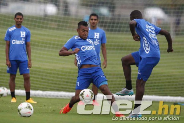 Honduras se prepara de cara al debut contra Estados Unidos