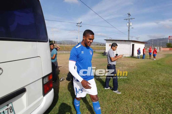 ¿Buen ambiente y nuevo fichaje?: Así se vio el regreso de Brayan Beckeles al entrenamiento de Olimpia