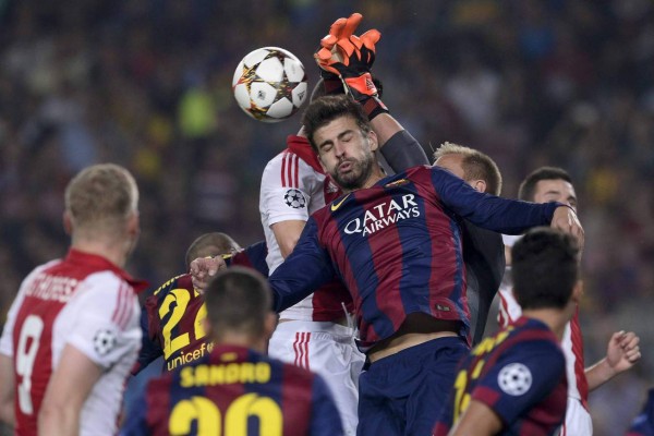 El Barcelona se impuso 3-1 con facilidad al Ajax de Amsterdam