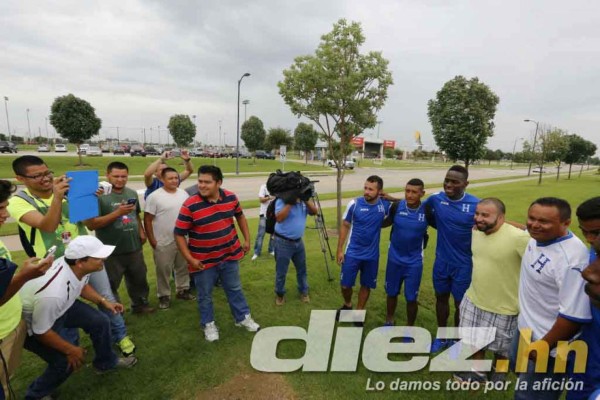 Honduras se prepara de cara al debut contra Estados Unidos