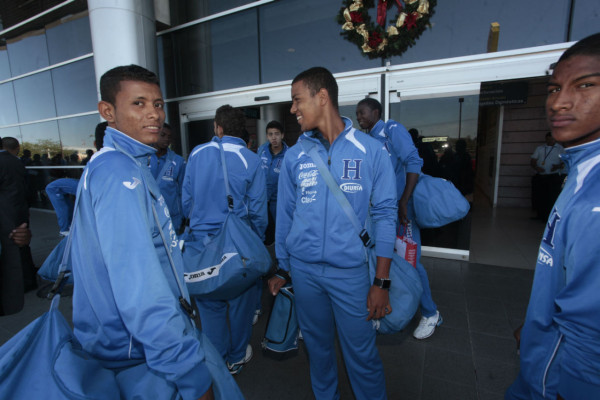 El arribó de la Sub-17 al país