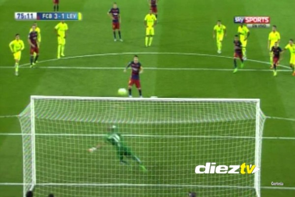 VIDEO: Lionel Messi falla de forma increíble un penal ante el Levante