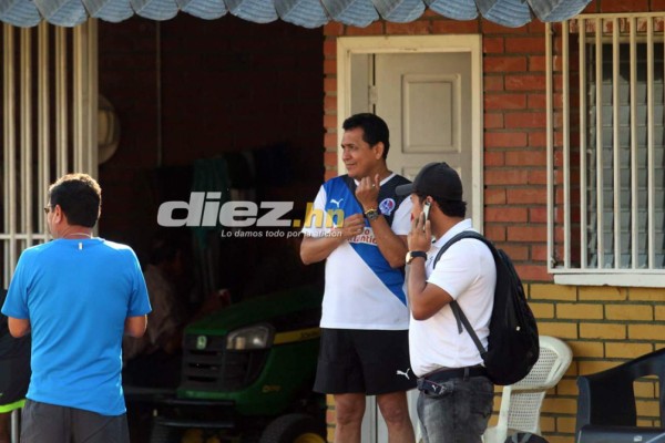 ¡Puso las cosas claras! Así fue el primer entreno de Nahún Espinoza con Olimpia