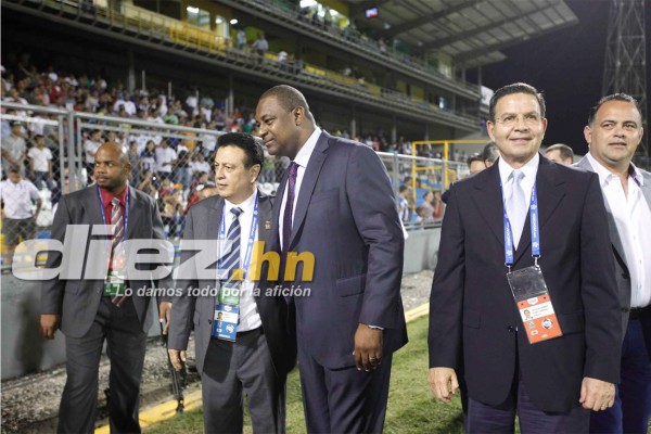 Imágenes de las diferentes visitas de Jeffry Webb a Honduras