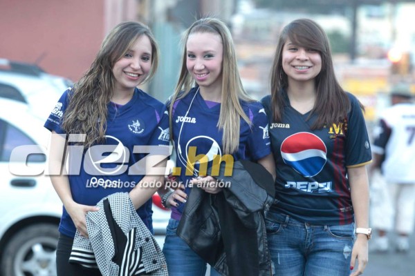 Las chicas bellas en la final de Honduras