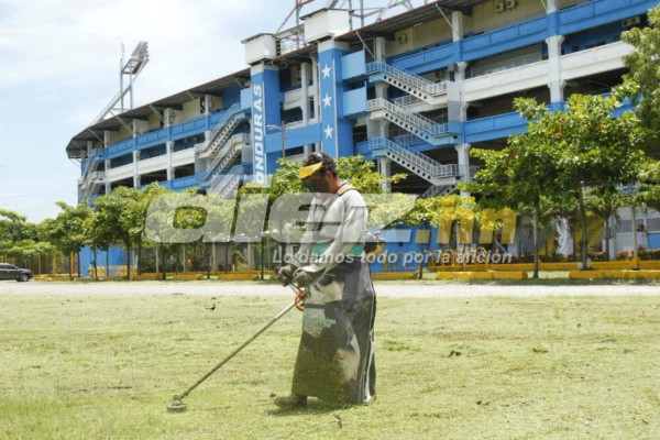 ¡BELLEZA! Así pulen el estadio Olímpico para el partido contra Estados Unidos
