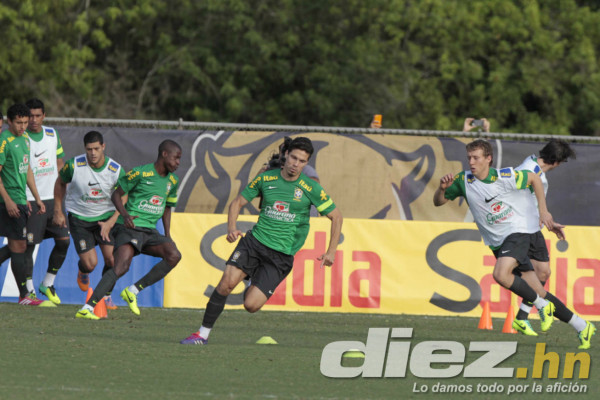 Entreno en Miami de la Selección de Brasil