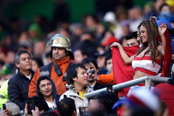Gran Ambiente previo al Juego Brasil vs Perú , Copa America