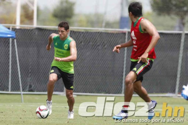 Entrenamiento de México en Houston