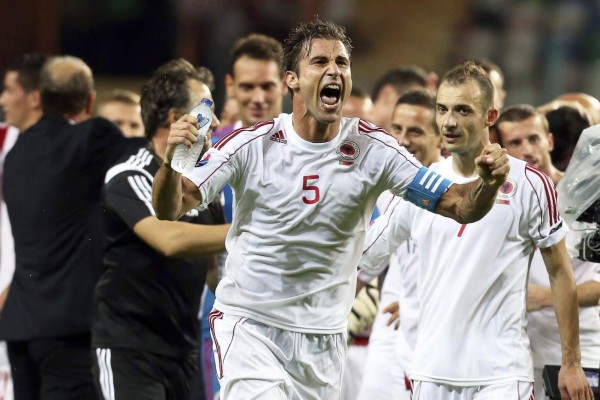 Imágenes de los partidos por las Eliminatorias para Eurocopa