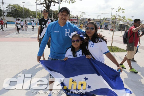 Así se vivió el ambiente de Honduras antes del juego contra Portugal