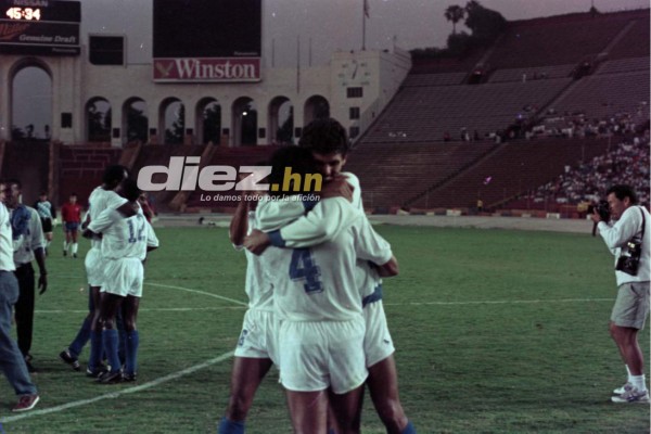 20 fotos inéditas de Honduras en la primera edición de la Copa Oro en 1991