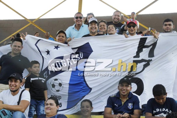 El ambientazo de la final Honduras Progreso-Motagua