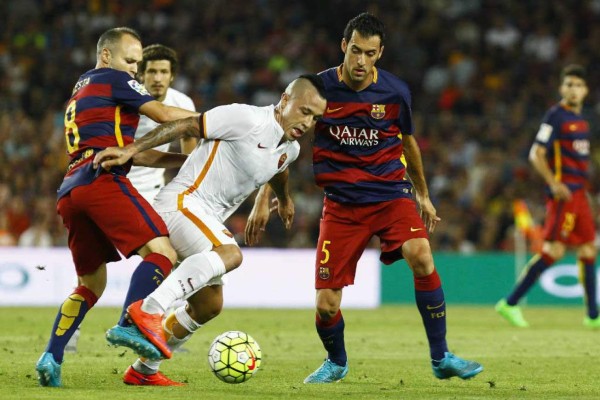 El Barcelona venció 3-0 a la Roma y levantó el trofeo Joan Gamper