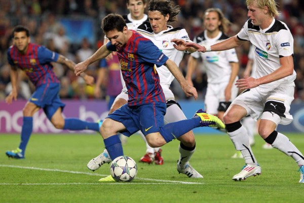 Lionel Messi, 15 años disputando en el FC Barcelona