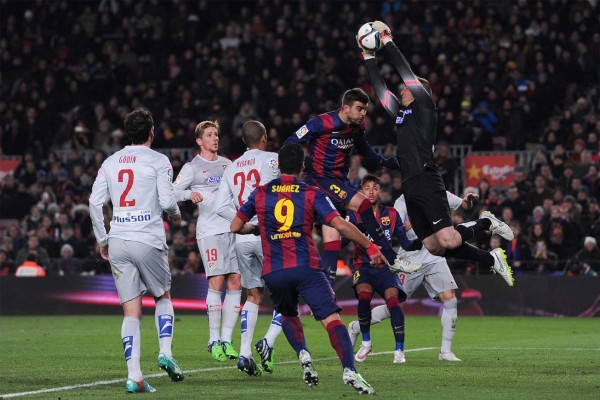 Copa del Rey: con gol de Messi el Barcelona superó al Atlético