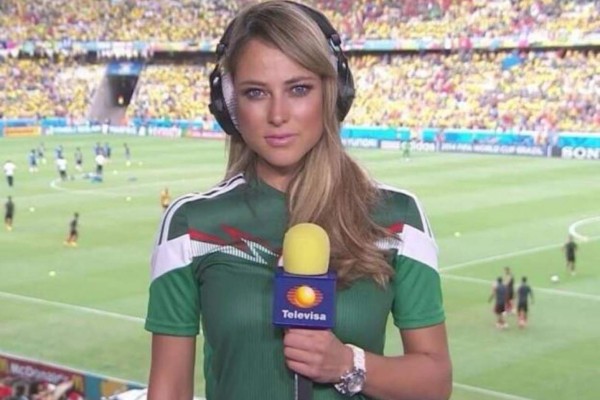 Presentadoras de Televisa, 'manoseadas' en la Copa Oro&nbsp;&nbsp;
