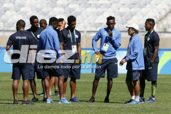 FOTOS: El entrenamiento de Honduras antes de enfrentar a Corea